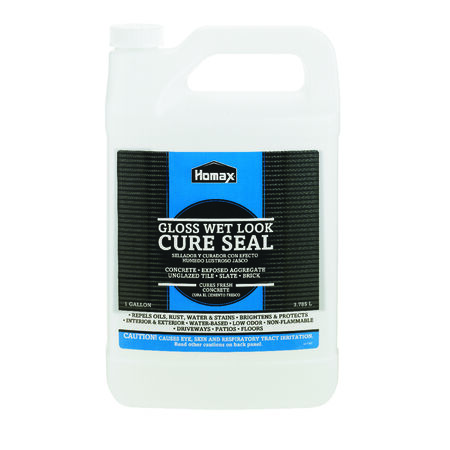 Homax Cure Seal Gloss Clear Water-Based Sealer 1 gal