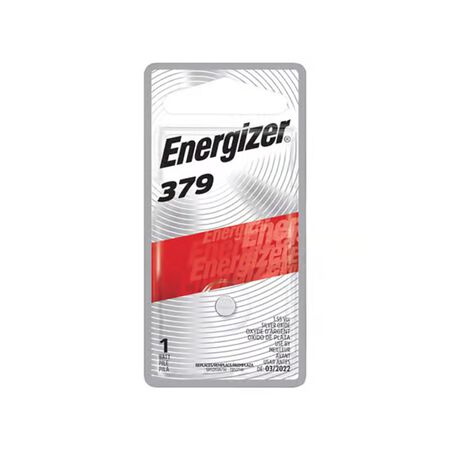 Energizer Silver Oxide 379 1.5 V 0.01 mAh Electronic/Watch Battery 1 Pack