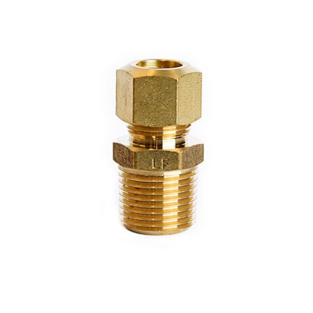 ATC 3/8 in. Compression 3/8 in. D Male Brass Connector