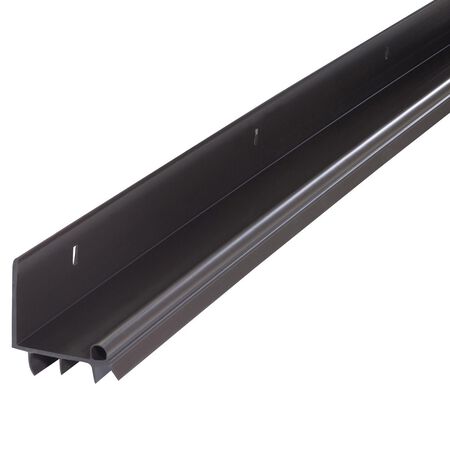 M-D Brown Vinyl Weatherstrip For Doors 36 in. L X 1-5/8 in.