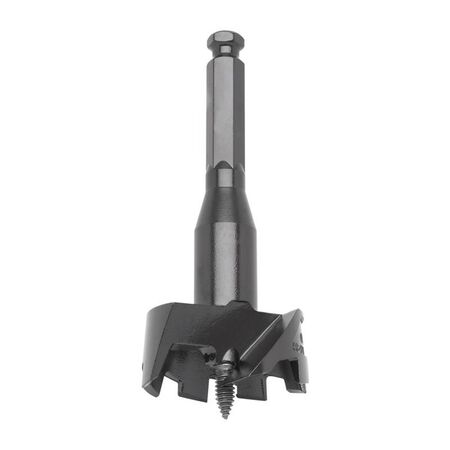 Milwaukee 2 in. X 6 in. L Heat-Treated Steel Self-Feed Drill Bit Hex Shank 1 pc