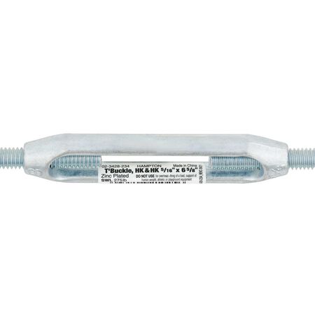 Hampton Zinc-Plated Aluminum/Steel Turnbuckle 275 lb