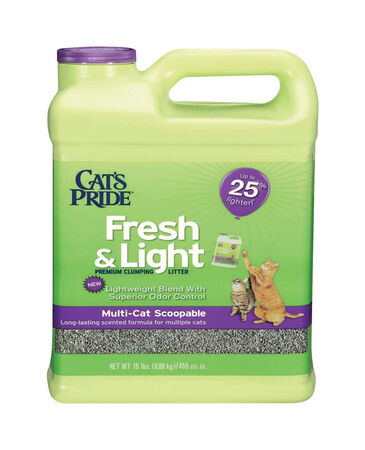 Cat's Pride Fresh & Light Fresh and Clean Scent Cat Litter 15 lb
