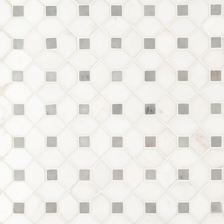 BIANCO DOLOMITE DOTTY POLISHED Marble Tile