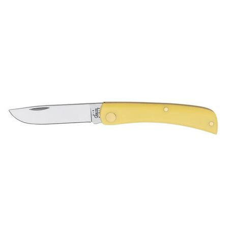 Case Sod Buster Jr. Yellow Chrome Vanadium 3-4 in. Pocket Knife