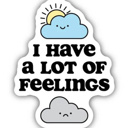 Sticker Northwest I Have A Lot Of feelings Clouds Sticker