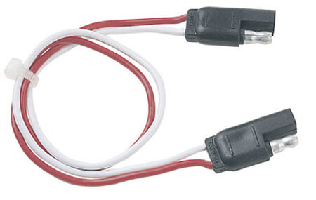 Plug-In Simple 12 in. L 6 - 12 volts Flat Connector Set
