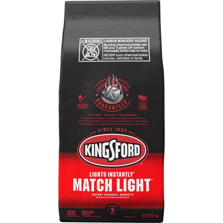 Kingsford Match Light Premium Blend Charcoal Briquettes 8 lb