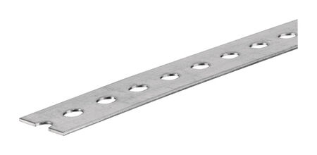 Boltmaster Slotted Flat Bar 1-3/8 in. x 72 in. 14 Ga 5/16 in. Steel 1-3/8 in.