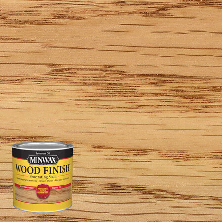 Minwax Wood Finish Semi-Transparent Cherry Oil-Based Penetrating Wood Stain 0.5 pt
