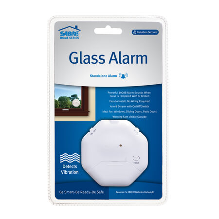 Sabre White Plastic Alarm