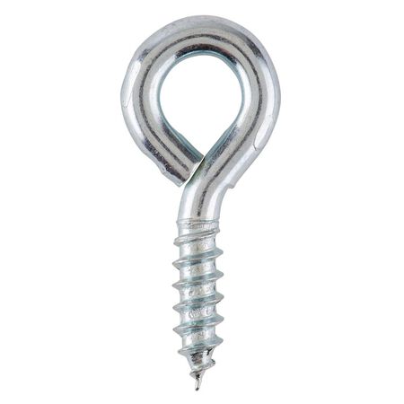 Ace 3/16 in. D X 1-3/8 in. L Zinc-Plated Steel Screw Eye 90 lb. cap. 6 pk