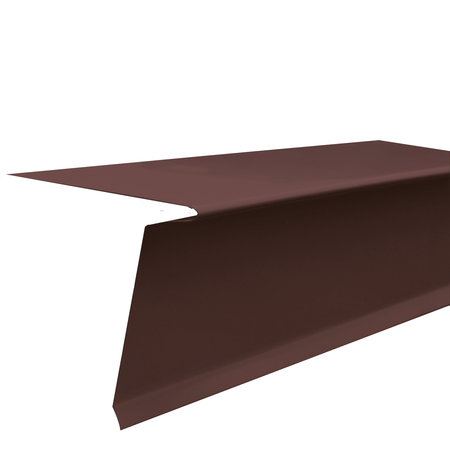 Flamco Eave Strip 29ga Brown Galvanized 6" x 1-3/4"