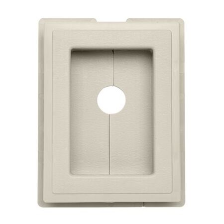 Vinyl Almond J-Block Recessed