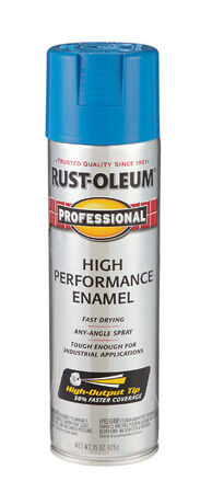 Rust-Oleum Professional Safety Blue Enamel Spray 15 oz.