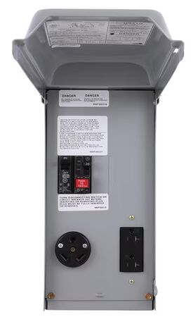 RV Pwr 30a Recpt w/20a GFI