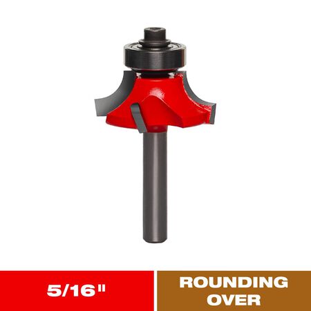 Diablo 1-1/4 in. D X 5/16 in. X 2-3/16 in. L Carbide Round Over Bit