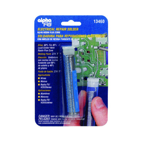 Alpha Fry 3/4 oz Repair Solder 0.05 in. D Tin/Lead 60/40 1 pc