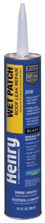 Henry Asphalt Wet Patch Roof Cement 10.1 oz. Black