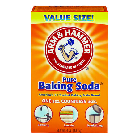 Arm & Hammer Baking Soda No Scent Cleaning Powder 4 lb