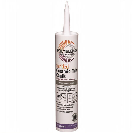 Custom Building Products Polyblend Platinum 10.5 oz. Sanded Ceramic Tile Caulk