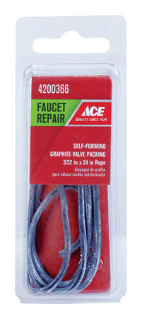 Ace 3/32 in. D X 24 in. L Graphite Valve Packing