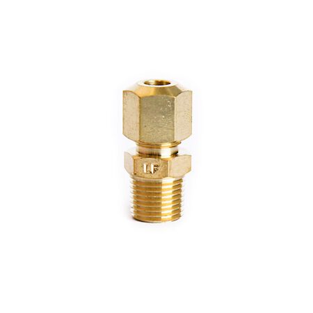 ATC 3/16 in. Compression 1/8 in. D MPT Brass Connector
