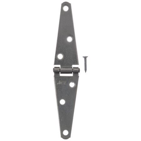 Ace 3 in. L Zinc-Plated Light Duty Strap Hinge 2 pk