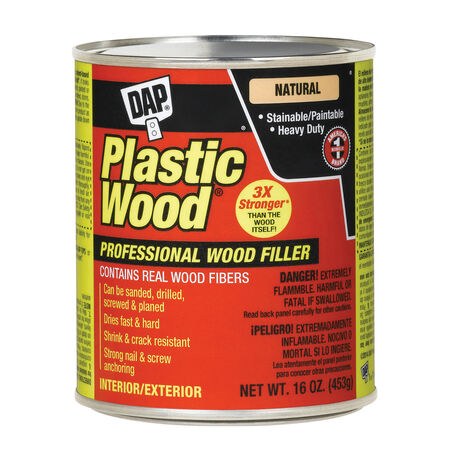 DAP Plastic Wood Natural Wood Filler 16 oz