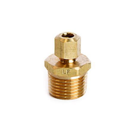 ATC 1/4 in. Compression 1/2 in. D MPT Brass Connector