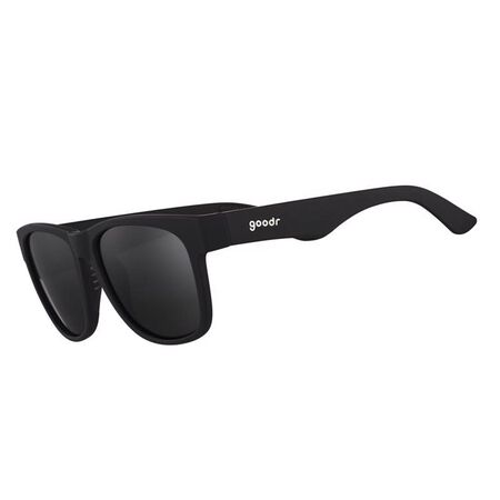 goodr BFG - Hooked on Onyx Sunglasses Unisex Black Frame Black Lens Polarized