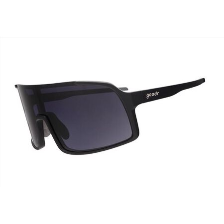 goodr Astro G - My Sweat Has An Octane Rating Sunglasses Unisex Black Frame Black Lens Polarized