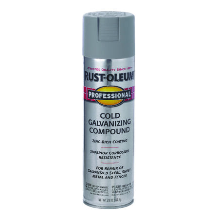 Rust-Oleum Stops Rust Cold Gray Galvanizing Compound Spray 20 oz