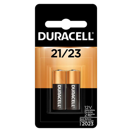 Duracell Alkaline 21/23 12 V 50 Ah Security and Electronic Battery 2 pk