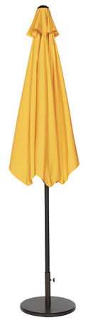 Living Accents 9 ft. Dia. Tiltable Patio Umbrella Yellow
