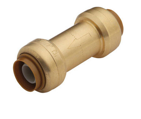 sharkbite check loaded valve brass spring