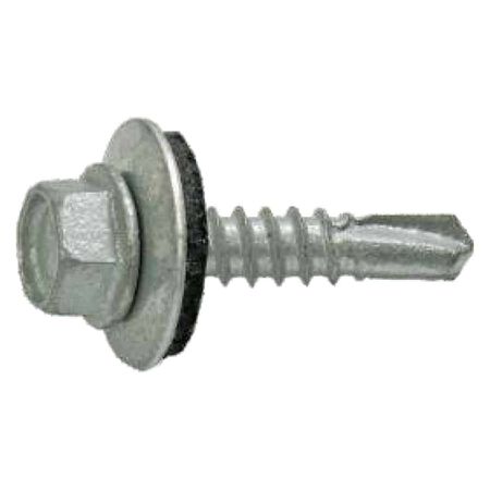 12-14 X 1" GALV HWH S/D W/NEO-WASHER 1#
