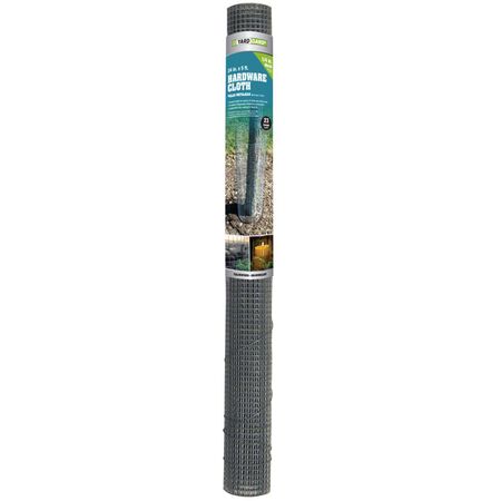 Garden Craft 24 in. H X 5 ft. L Galvanized Steel Hardware Cloth 1/4 in.
