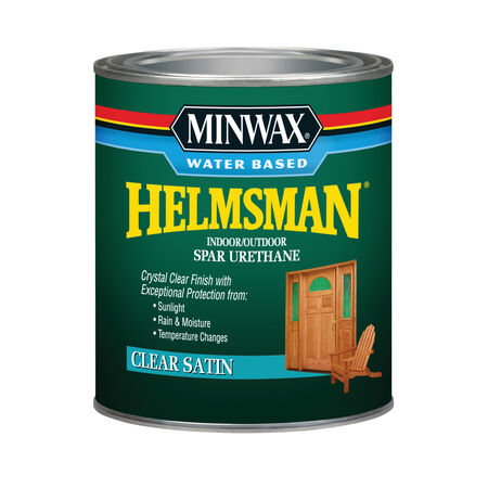 Minwax Helmsman Satin Clear Spar Urethane 1 qt.