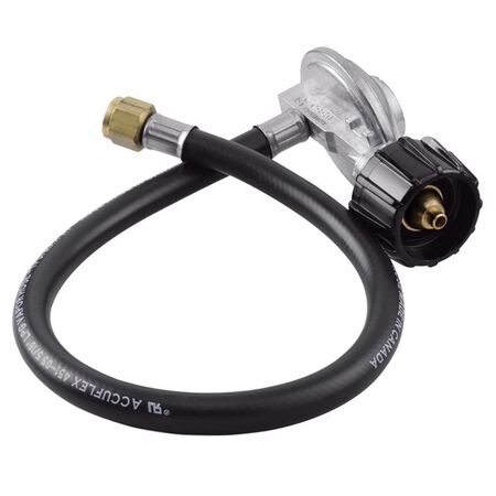 Weber Rubber Gas Line Hose and Regulator 24 in. L X 4 in. W For Weber