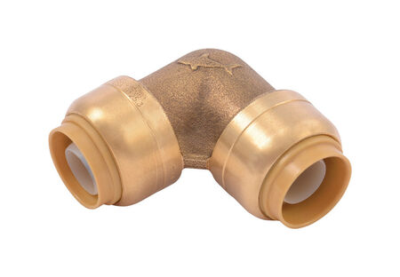 SharkBite Push to Connect 1/2 in. Push T X 1/2 in. D Push 90 Degree Elbow