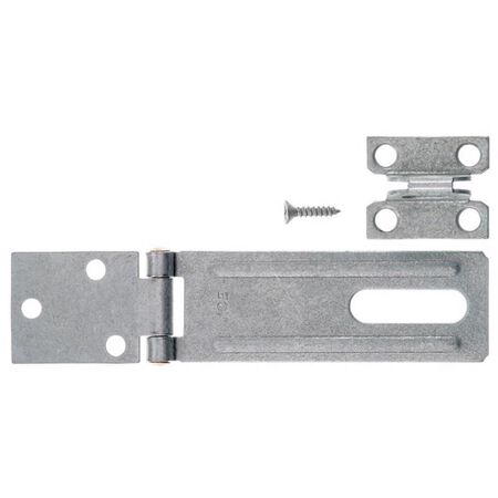 Ace Galvanized Steel 4-1/2 in. L Fixed Staple Safety Hasp