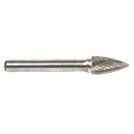Forney 3/8 in. D X 2.5 in. L Tree Burr Tungsten Carbide 1 pc