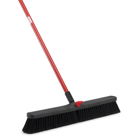 Libman High Power Polyethylene Terephthalate 24 in. Smooth Surface Push Broom