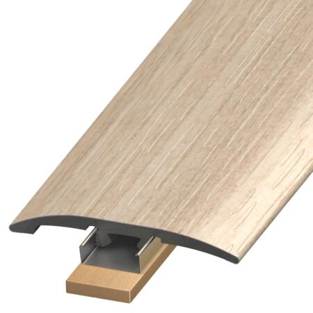 Versatrim Slim Trim 3-in-1 Floor Molding Select Elm