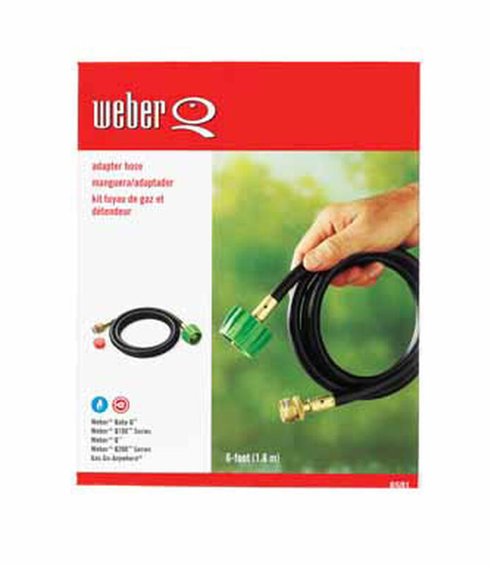 er Synthetic Rubber Gas Line Hose and Adapter 6 ft. H x 7.5 in. W x