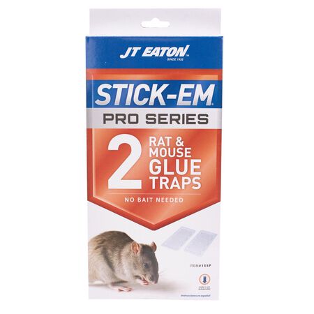 JT Eaton Stick-Em Pro Series Medium Glue Board Trap For Rodents 2 pk