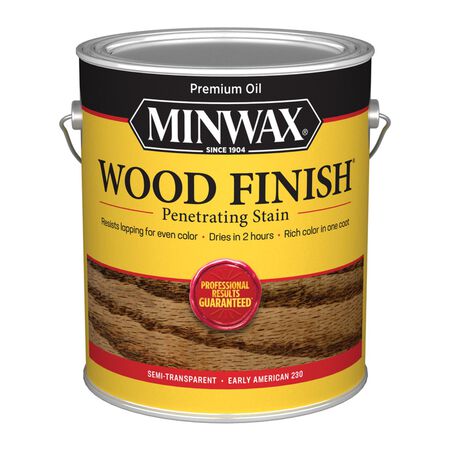 Minwax Wood Finish Semi-Transparent Early American Oil-Based Penetrating Wood Stain 1 gal