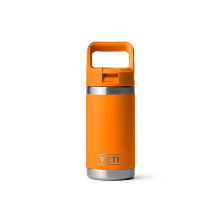 YETI Rambler Jr. 12 oz Rescue Red BPA Free Insulated Kids Water Bottle w/Straw