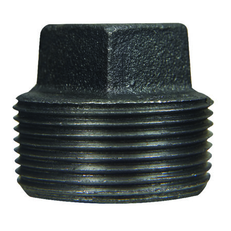 STZ Industries 3/4 in. MIP each T Black Malleable Iron Plug